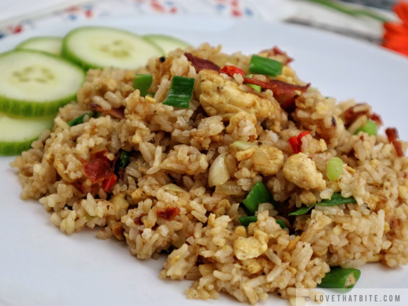 Bacon fried rice