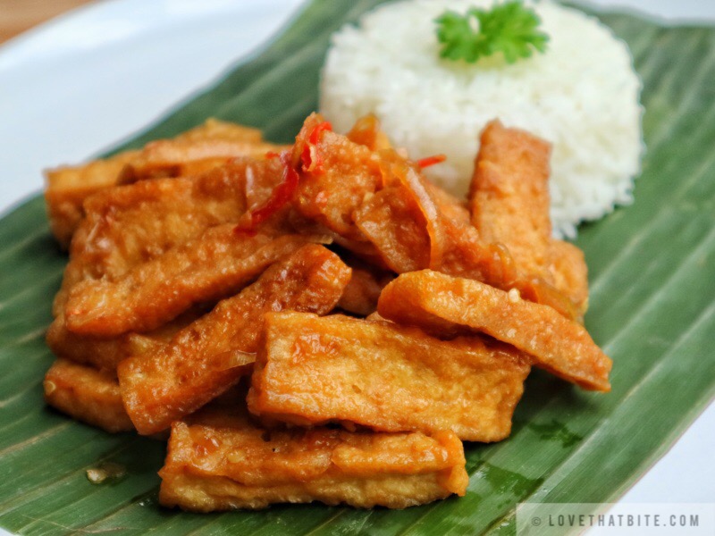 Indonesian stir fry tofu – Oseng tahu
