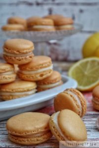 lemon, macarons, white chocolate, ganache, filling, creamy, yummy, treats, french, recipe, rezept, resep, party, birthday, bake