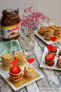 Nutella Mini Pancake Kabobs Recipe 